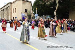107- Rhodes- Defile Dodecanese grec